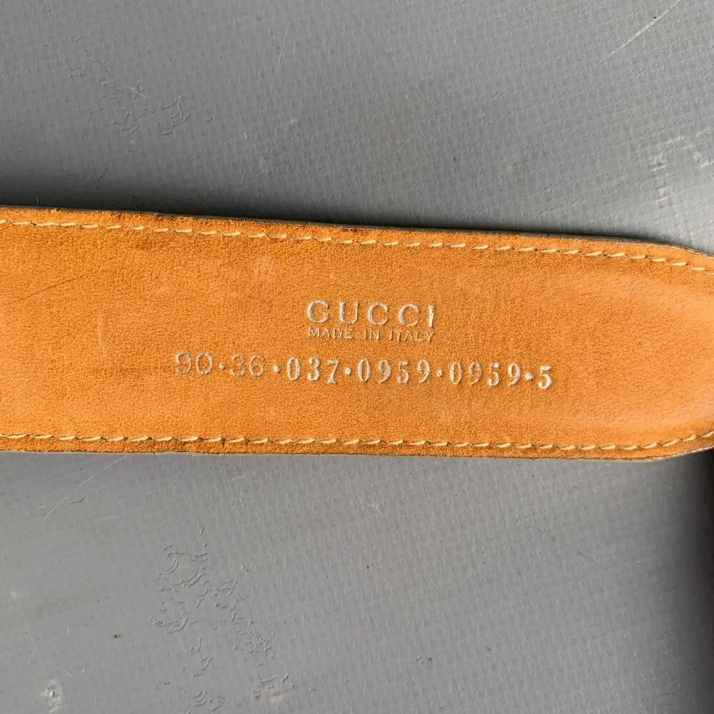 Gucci belt in beige